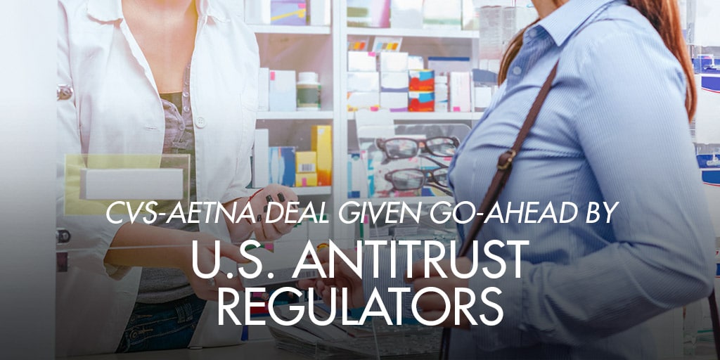 CVS-Aetna deal given go-ahead by U.S. antitrust regulators