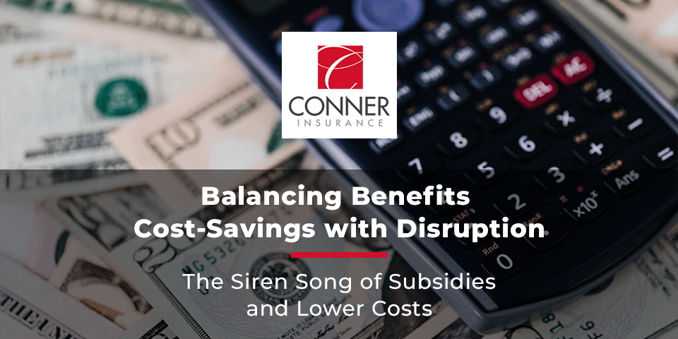 Balancing Benefits Cost-Savings with Disruption